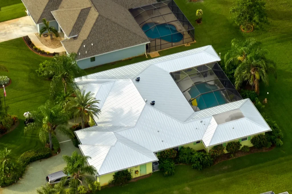 Sloped Roofing Systems in Sebastian, FL aerial home typical opt